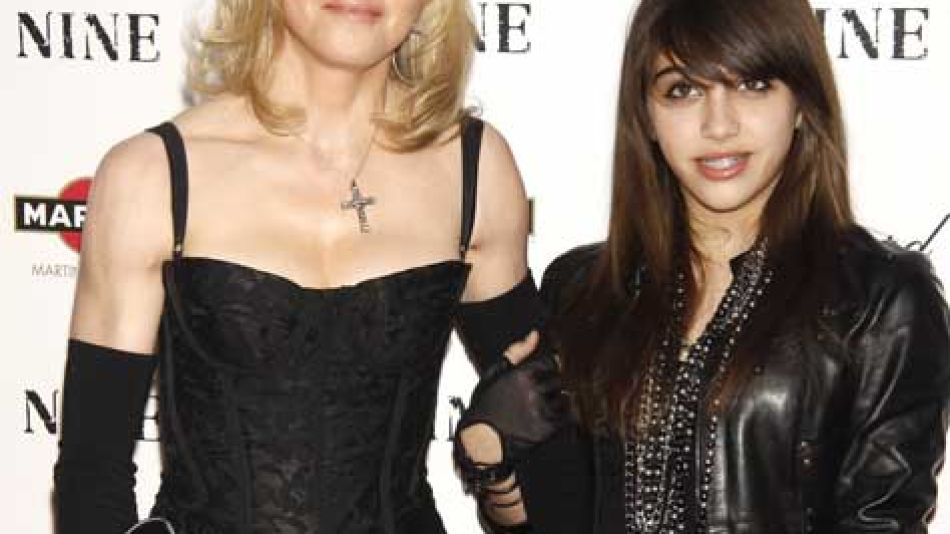Madonna con su hija Lourdes