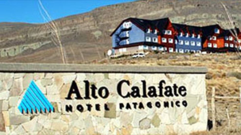 El Hotel Alto Calafate, en medio de la polémica.