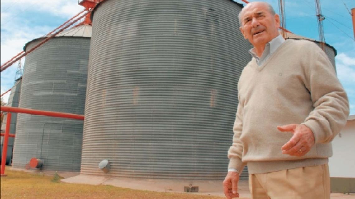 Alfredo Olmedo, verdadero rey de la soja Fortuna