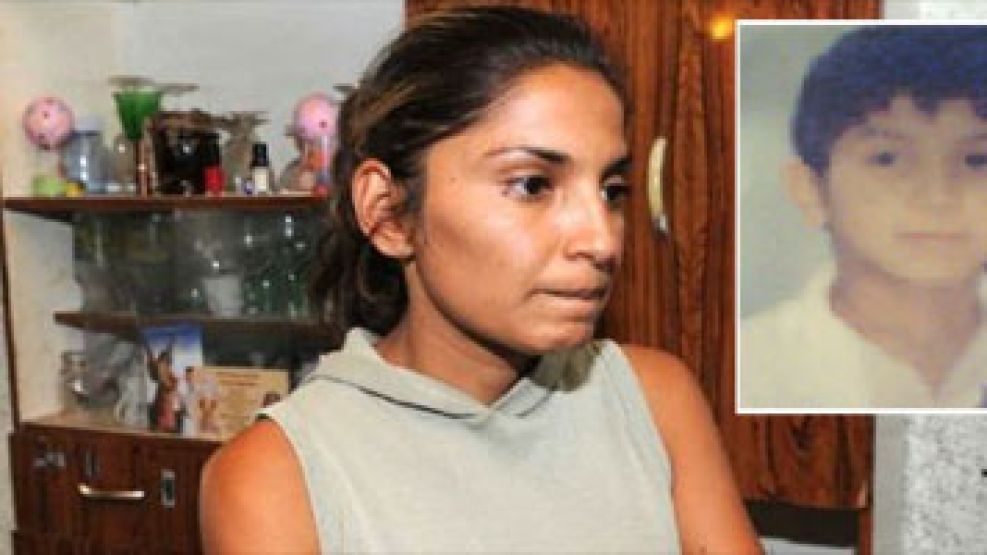 Valeria Salinas, madre de Brandon, el nene viajó a Concepción pero no se tienen noticias suyas. 