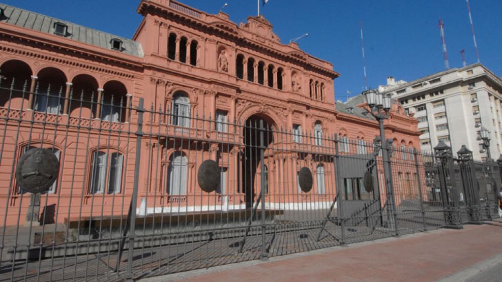 Más presupuesto para obras en la Casa Rosada y la Residencia de Olivos.