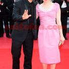 Gael García Bernal con Dolores Fonzi en Cannes