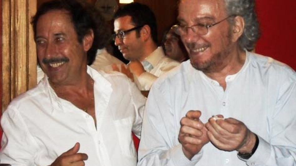 Guillermo Francella y Alfredo Alcón, "Los reyes de la comedia"