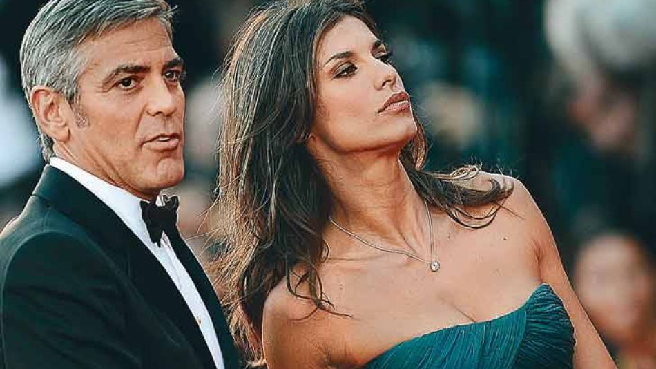 George Clooney y Elisabetta Canalis 