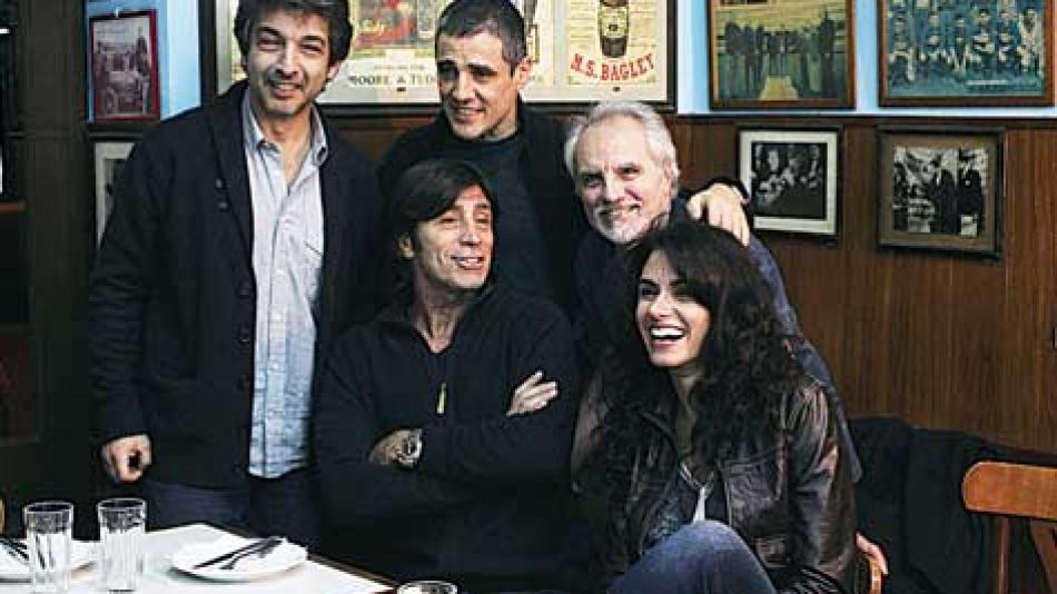Ricardo Darín, José Luis Mazza, Germán Palacios, Nicolás Repetto y Florencia Raggi