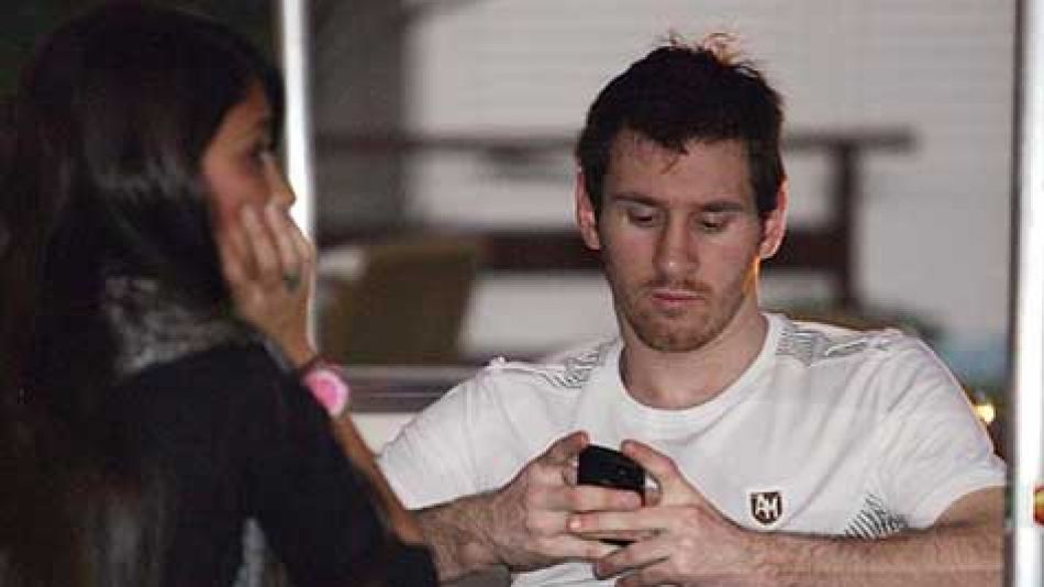 Lionel Messi y su novia | O Dia Online