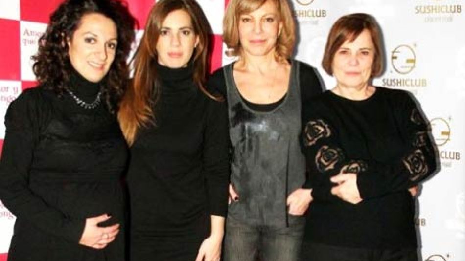  Cecilia Roth, Leonor Manso, Mercedes Scapola y Ana Katz, cenaron en el espacio SushiClub