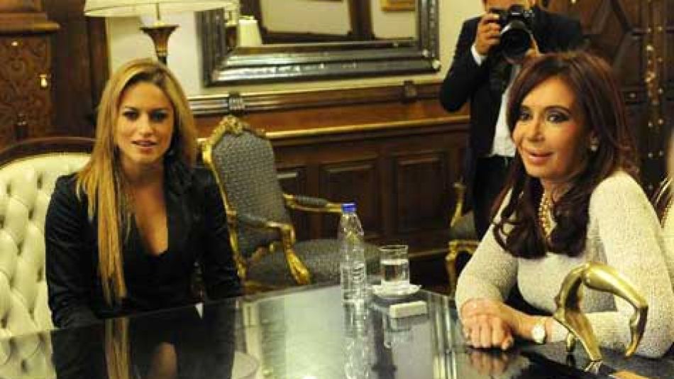 Cristina Fernández de Kirchner y Lola Ponce