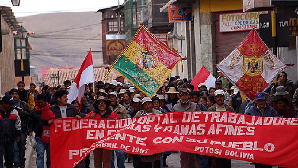 Potosí está al borde del estallido social en Bolivia. 