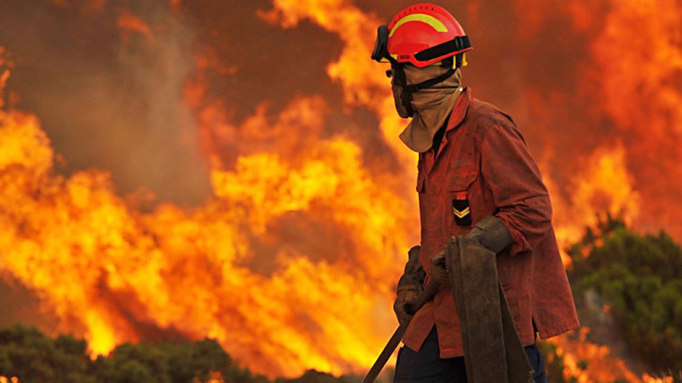 La lucha contra el fuego no tiene descanso en vastas zonas de Portugal.