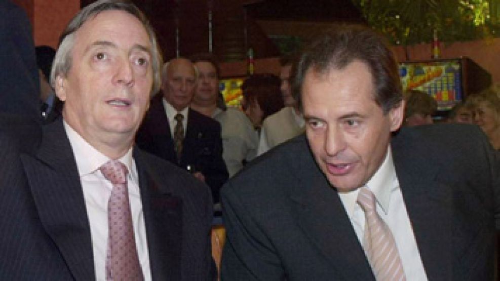 Néstor Kirchner y Cristóbal López