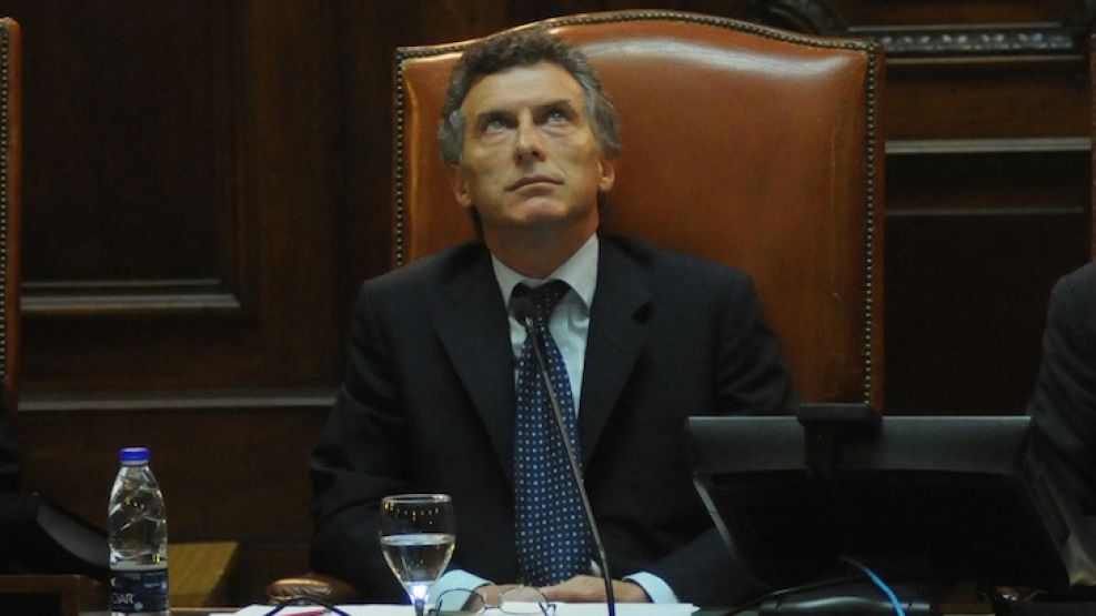 Macri está siendo interpelado en la Legislatura porteña. 