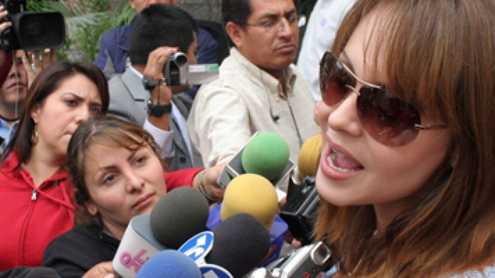 La actriz venezolana Gabriela Spanic es famosa en México por su papel de malvada en la telenovela "Soy tu dueña". 
