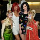 Katy Perry, Rihanna y el elenco del Cirque Du Soleil