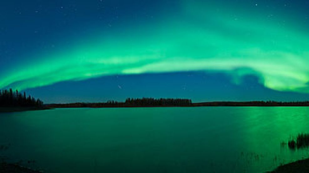 Las auroras boreales son un espectáculo único.