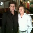 Con Paul McCartney