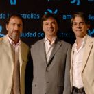 Martín Seefeld, el Presidente de Turismo Mar del Plata Pablo Fernández y Pablo Echarri entre los invitados