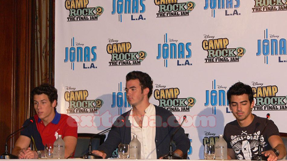 Conferencia de prensa de Jonas Brothers
