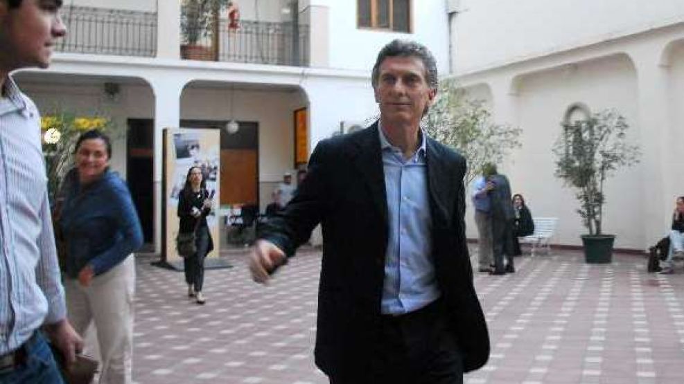 Mauricio Macri criticó la estatización de Aerolíneas.