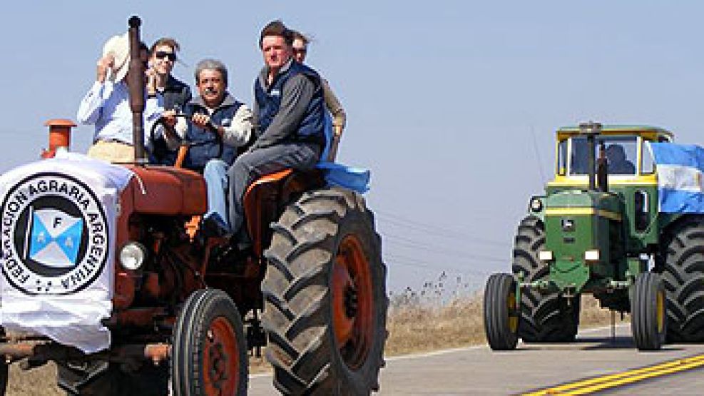 Tractorazo organizado por la Federación Agraria en 2008. Las cosas cambiaron desde entonces.