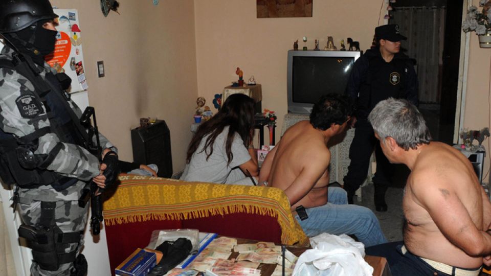 Hubo múltiples allanamientos en el conurbano.