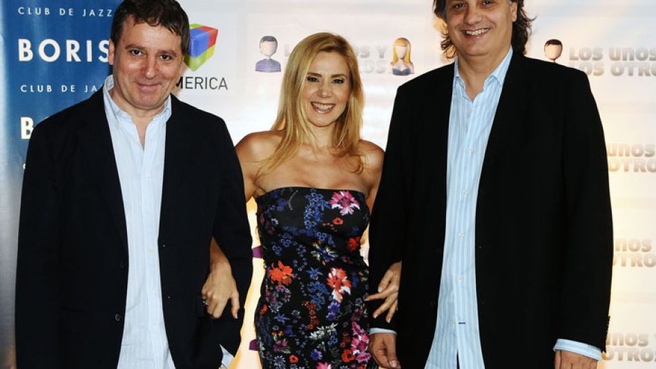 Mario Cella, Andrea Politti y Gustavo Capua