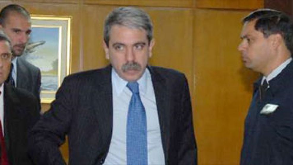 El jefe de Gabinete, Aníbal Fernández.