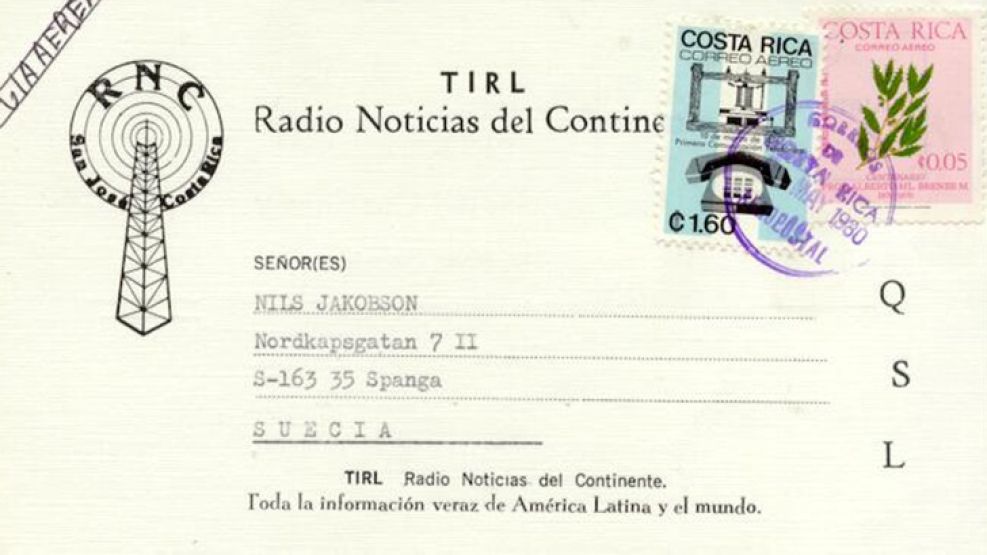 Radio Noticias del Continente existió entre 1979 y 1981. 