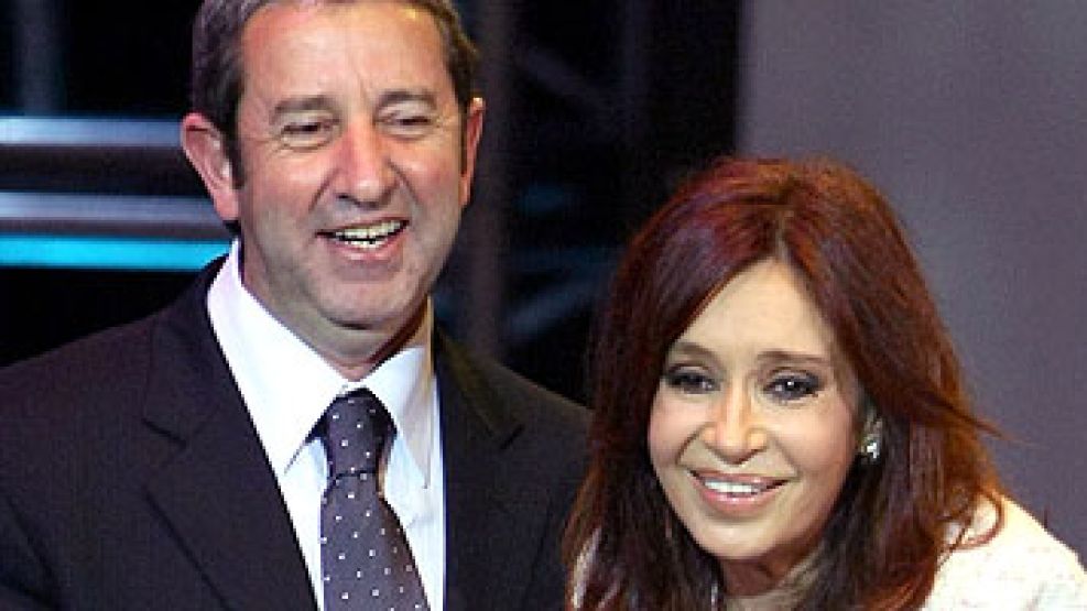 Otros tiempos: en la campaña de 2007, Cobos y Cristina formaban el dúo que ganó las presidenciales.