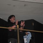 Diego Maradona viendo "Fortuna 2"