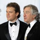 Robert De Niro y Matt Damon en la entrega de los Globos de Oro 2011 – Foto: EFE 