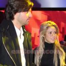 Shakira y Antonio De La Rúa en la previa de los premios NRJ | Crédito agencia  I.L.R. 