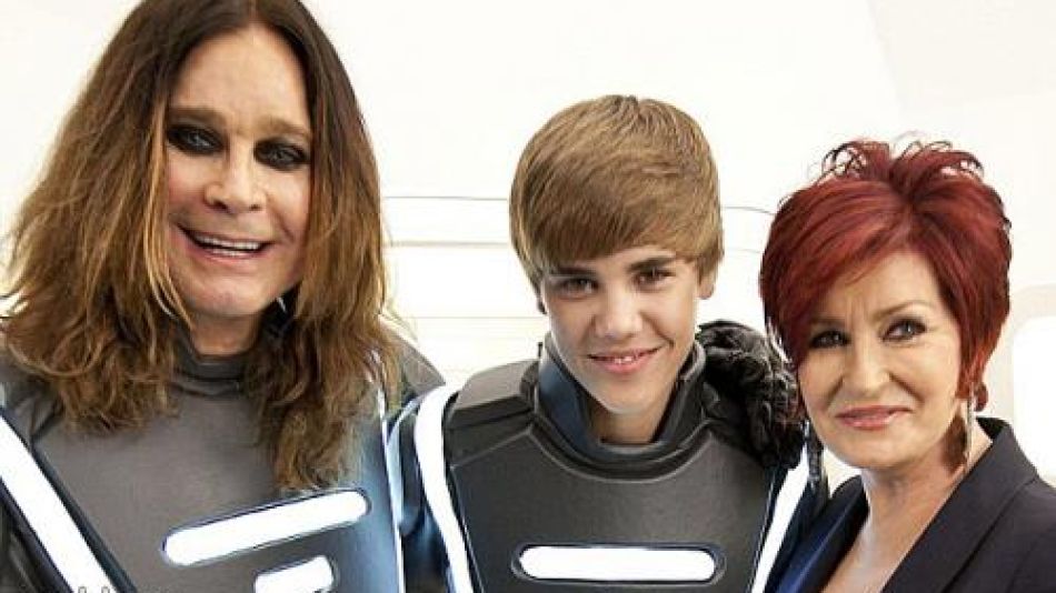 Ozzy Osbourne, Sharon y Justin Bieber