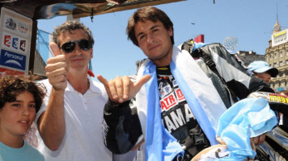 Randazzo estuvo en la rampa de largada.