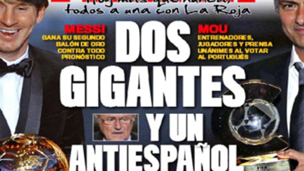 La tapa de Marca.