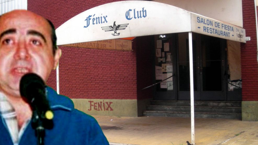 El Club Fénix de Villa Devoto, último lugar donde se lo vio con vida.