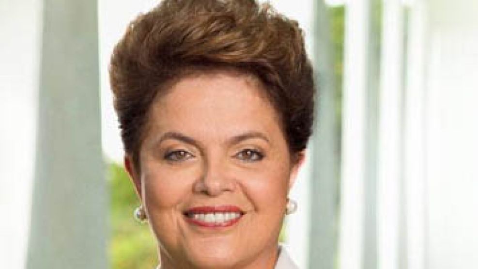 Foto oficial de la presidenta Dilma Rousseff