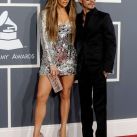 Jennifer Lopez y su marido, el cantante portorriqueño Marc Anthony 