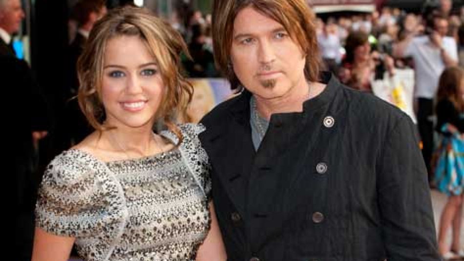 Billy Ray y Miley Cyrus