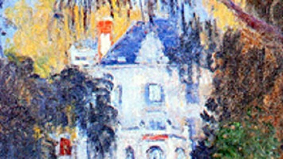 La Maison d'Yerres, el Monet que la policía encontró en Avellaneda.