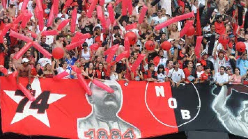 Una postal de la hinchada de Newell's.