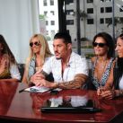 Ricardo Fort con su elenco en Miami