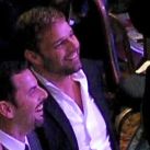 Ricky Martin con Carlos González Abella