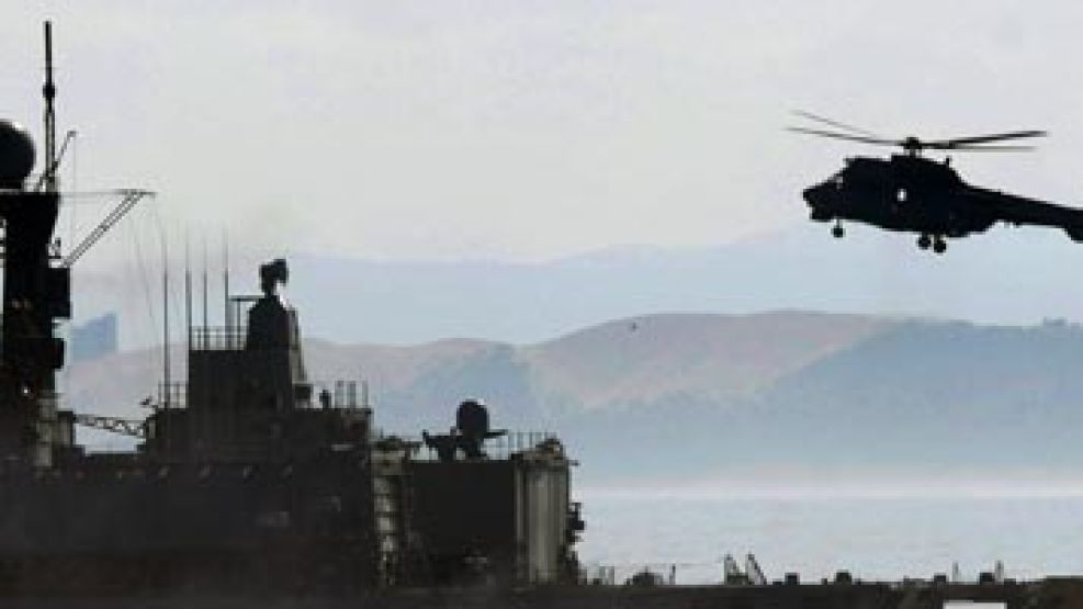 El puerto de Valparaíso, Chile, donde se declaró una alerta preventiva en las costas del país.