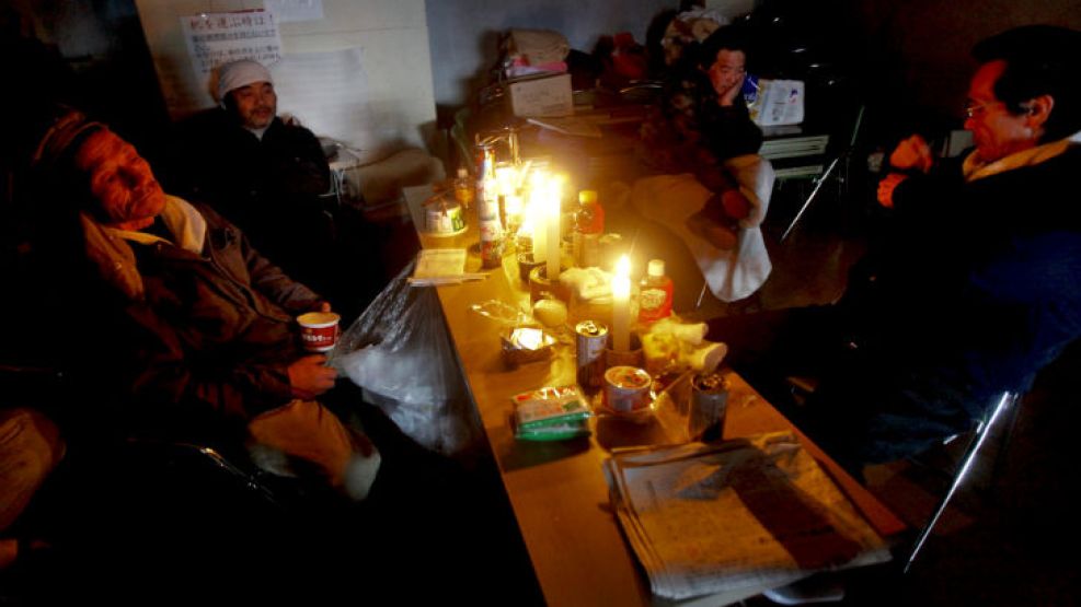 Los habitantes de Tokyo hacen un uso racional de la electricidad.