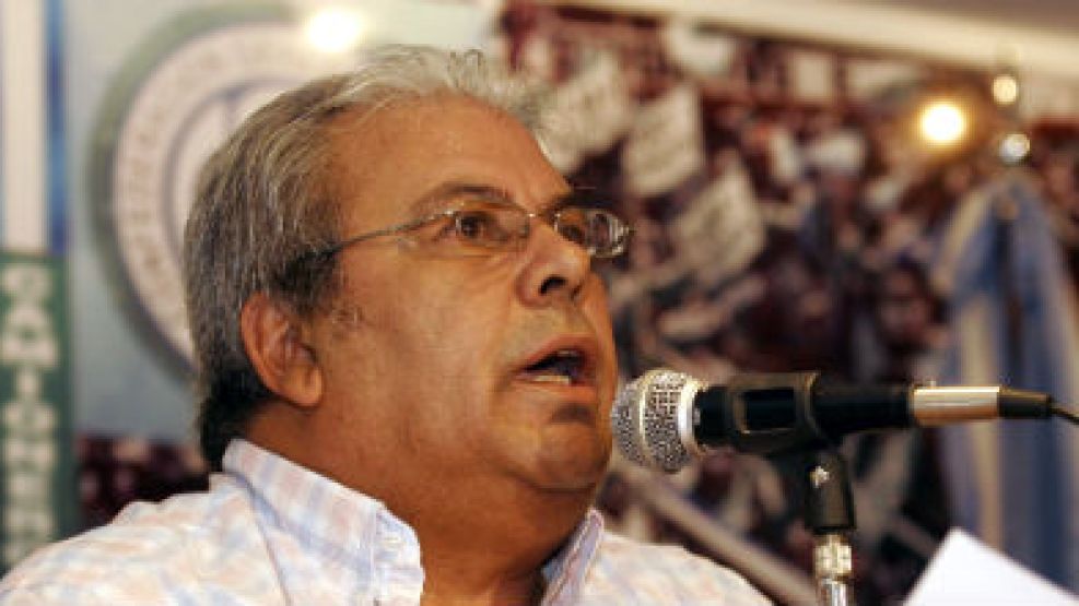 Raúl Altamirano, el vocero de la CGT que tomó gran protagonismo luego de la denuncia