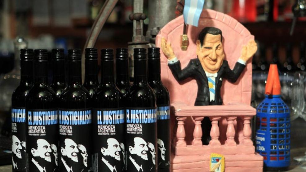 "El justicialista, un vino nacional y popular".