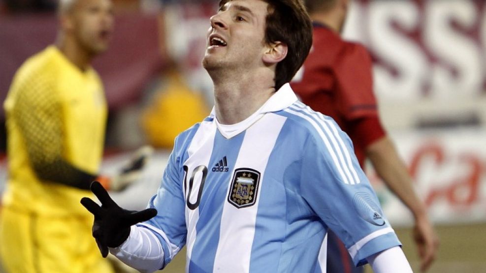 Messi no irá de titular ante Costa Rica.