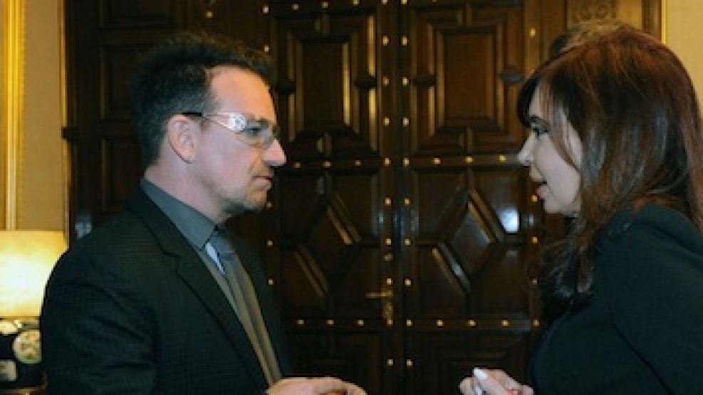 Bono y Cristina