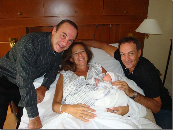 "Batata" Clerc, su esposa, el Dr Furman y Sophie